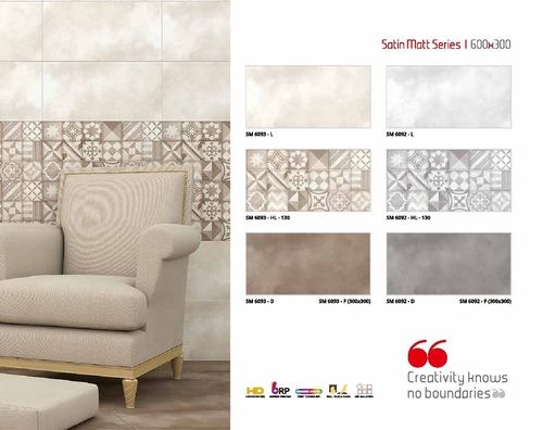 Ceramic Wall Tiles 300X600mm