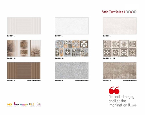 Ceramic Wall Tiles 300X600mm