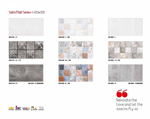 Ceramic Wall Tiles 300X600mm