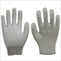 Premium Latex Palm Coated Gloves-White