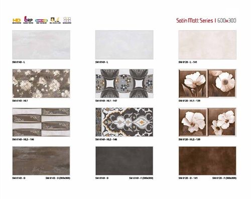 Ceramic Wall Tiles 300X600mm