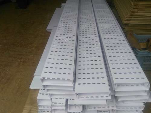 White Powder Coated Cable Tray