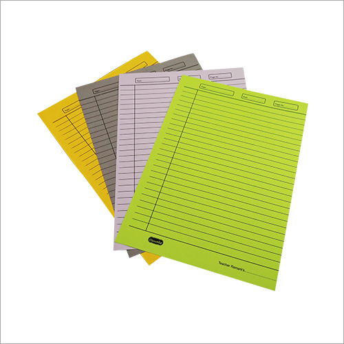 Coloured Ruled Sheet