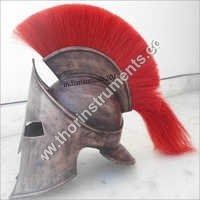 King Spartan 300 Movie Helmet With Leather For Re Enactment Larp Role Play