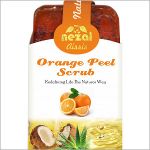 Herbal & Handmade Soap - Red Fruity Bath Soap | Transparent, Orange Peel Essence