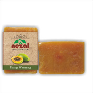 Papaya Whitening Herbal Soap - Natural Pearl Enriched, Solid Fruity Bath Soap for Radiant Skin