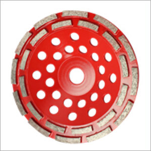Diamond Double Row Cup Wheel