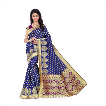 Stylish Cotton Silk Ladies Saree