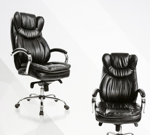 Black High Back Boss Revolving Chair