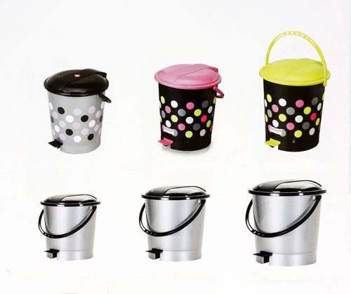 Plastic Paddle Dustbins