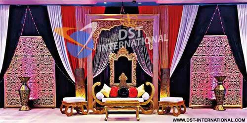 King Wedding Stage Decoration
