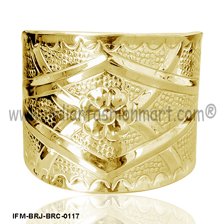 Virtue Redefined - Brass Wrist Cuff