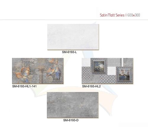 Ceramic Wall Tiles 300X600mm