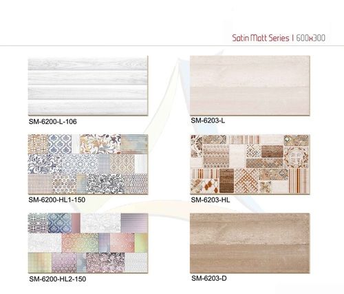 Ceramic Wall Tiles 300X600mm