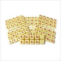 Plastic Cross Word Game Coins