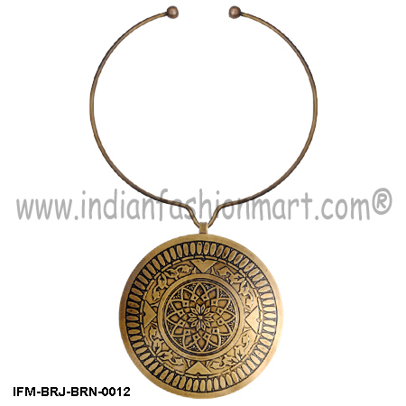 Zingara Prime - Brass Necklace