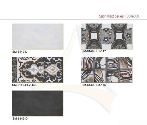 Ceramic Wall Tiles 300X600mm