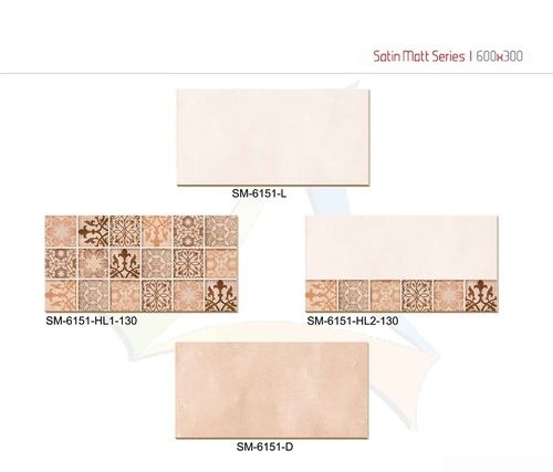 Ceramic Wall Tiles 300X600mm