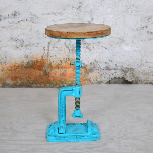 Distressed Finish Stool
