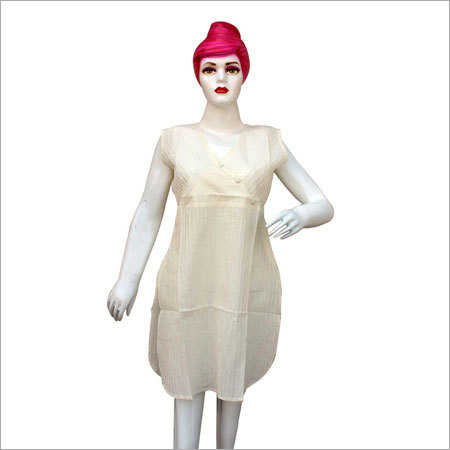 Cotton White Kurti