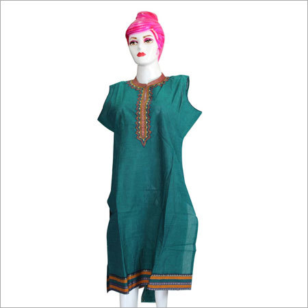Cotton Green Kurti
