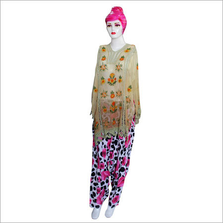 Summer Wear Kurti - Silk, Sizes S/M/L/XL, Multi Colour | Full Sleeves, Round Neck, Floral Embroidery, Regular Fit, Summer Comfort, Soft Texture