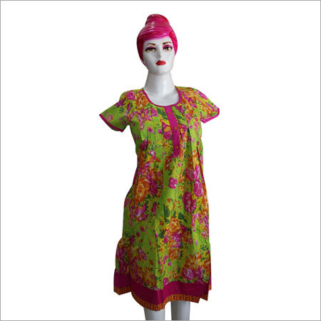 Designer Floral Print Kurti