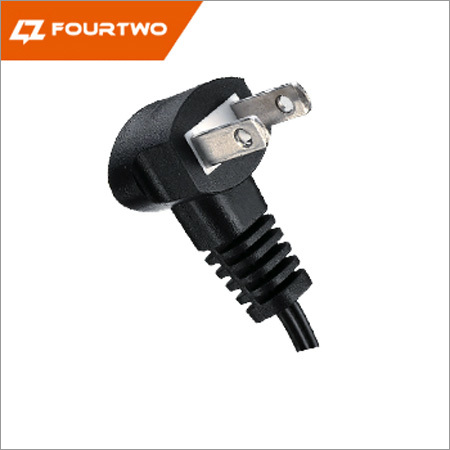 2 Pole Power Cord - PVC Jacket 1.8m Length | Customizable Color Ideal for Small Electronics 125V 7A/11A/15A Ratings