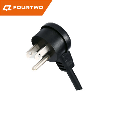 Black 3 Pin Ac Power Cord Plug