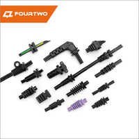 Strain Relief Power Cord Connector