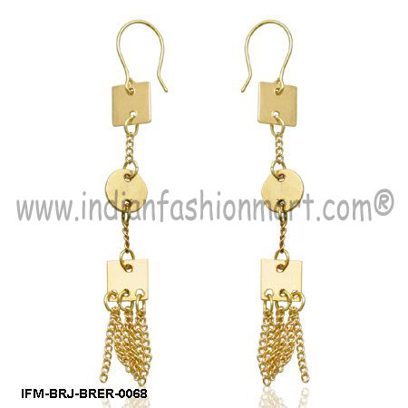 Yea-sayer Swagger  - Brass Earrings