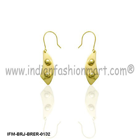 Noble Luciditas - Brass Earrings