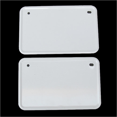 Blank Number Plates