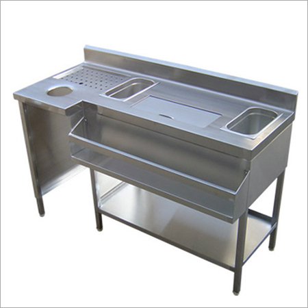 Metal Mocktail Cocktail Station With Ice Storage