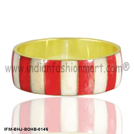 Red White Energy  Song - Bone Bangle