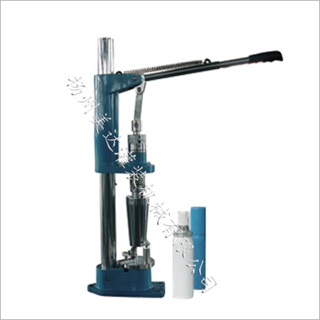 Manual Aerosol Capping Machine Manual Aerosol Capping Machine