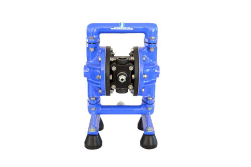 Aluminium Jaguar Blue Air Operated Diaphragm Pump