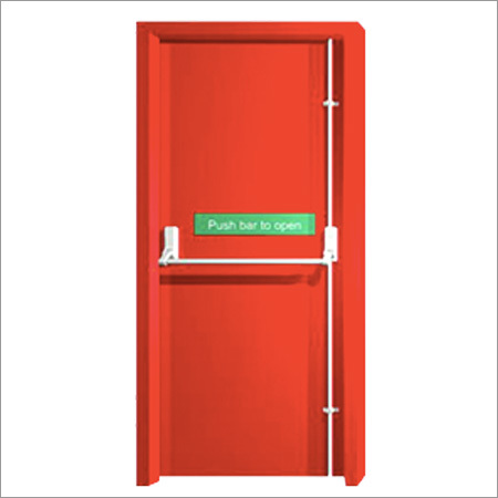 Fire Rated Single Leaf Doors - Galvanized Steel 1mm-1.5mm 1200x2400mm | Fire Safety Durable Steel Honeycomb/Rockwool Infill
