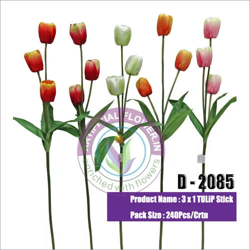 3 x 1 Artificial Tulip Stick 