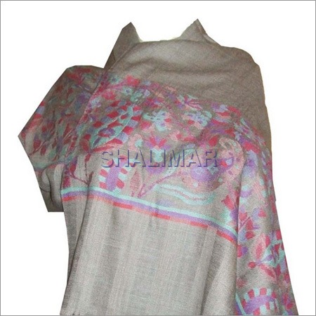 Printed Kani Shawls - 85% Wool 15% Silk | Unisex 70 cm Width Colorfast & Wrinkle Protected