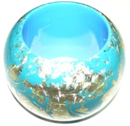 Sky Blue Napkin Ring Design: Modern