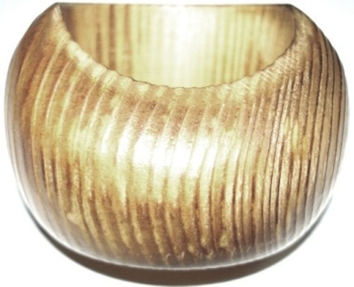 Gold Wooden Napkin Ring - 4cms Dia Modern Design Pack of 100 Pieces