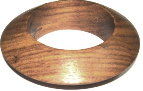 Brown Small Wooden Napkin Ring