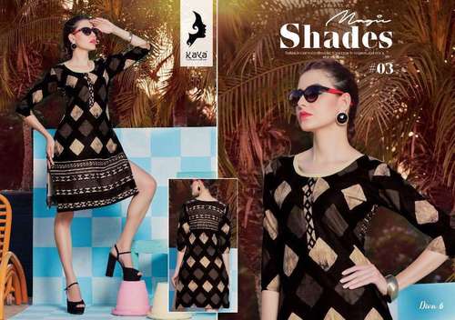Printed Short Kurtis