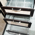 Modular Kitchen Drawer - Aluminum & Termite-free Wood, Brown, Variable Dimensions | Smooth Closing, Large Capacity, Ergonomic Design, Durable