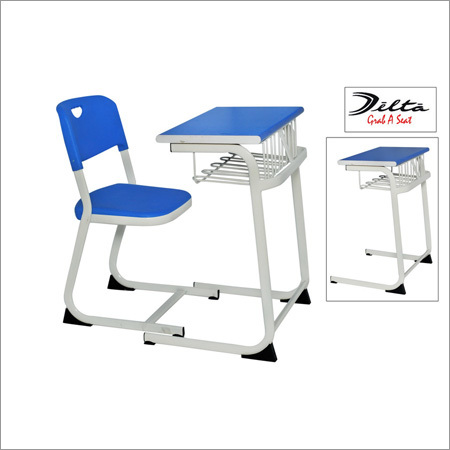 School Study Single Desk By DELTA INDUSTRIES