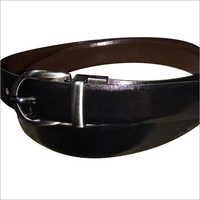 Italian Leather Black Mens Belt