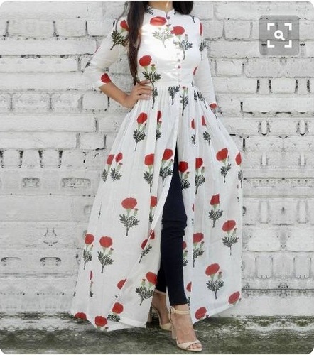 White Maxi Style Long Dress