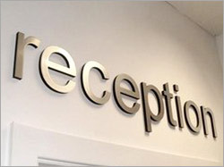Stainless Steel Name Sign
