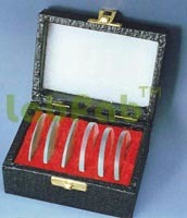 LENS SET OF 6 - Glass, Various Types | Double Convex, Plano-Convex, Concavo-Convex, Convexo-Concave, Plano-Concave, Double Concave, Educational Tool, Durable Box